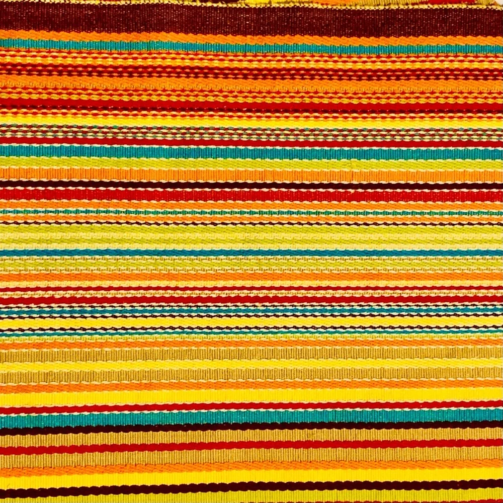 Colorful Striped Kitchen Towels